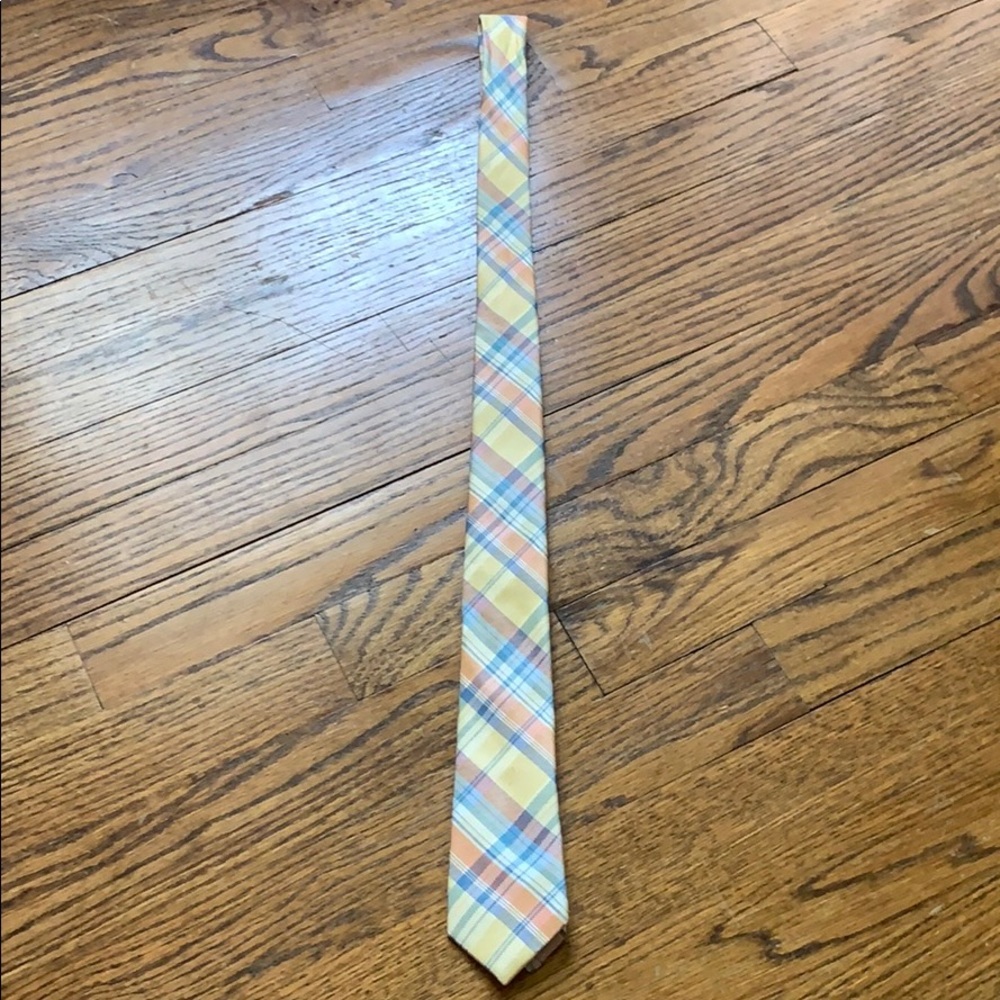Bloomingdale’s Boys Yellow Silk Tie